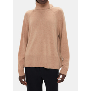 Whistles Camel Cashmere Roll Neck